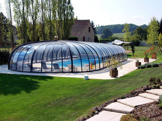 Zastřešení bazénu OLYMPIC™ se stane dominantou Vaší zahrady