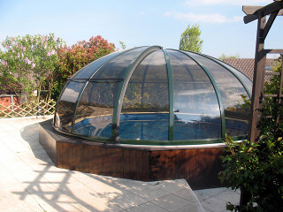 Posuvné zastřešení bazénu ORIENT od Alukov a..s Posuvné zastřešení bazénu ORIENT od Alukov a..s